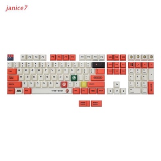 janice7 sublimación pbt keycap personalidad keycap cherry altura cruz keycap