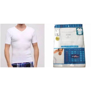GT MAN Camiseta oblonga hombres cuello V GT hombre TSGV V-cuello blanco tamaño SMLXL ORIGYNAL 100% contenido 1 PCS