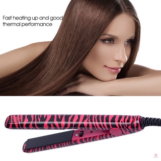 plancha de pelo de cerámica profesional estilizador de vapor plancha plana para cabello seco y húmedo (8)