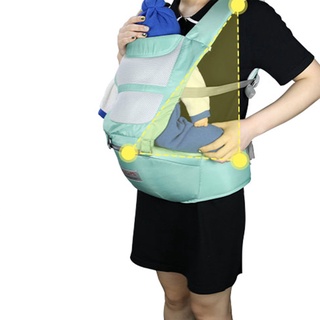 HGM-Baby Sling, Multifunctional Baby Hip Seat Carrier Infant Carrier with Waist (4)