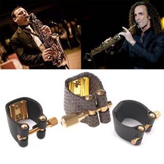 Mm 1Pc Alto Sax Ligatures sujetador Durable para saxofón goma boquilla piezas accesorios