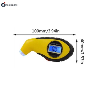 Digital LED Tire Tyre Air Pressure Gauge Tester Tool For Auto Car Motorcycle (5)