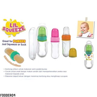 Alimentador de frutas Lil Squeeze - alimentador de alimentos seguro para bebés - FOODER04 de frutas y verduras