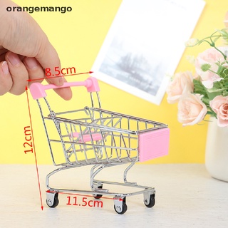 orangemango 1 pieza mini carrito de compras supermercado carrito de la compra juguete de almacenamiento mx