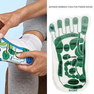 Acupressure Socks Foot Point Socks Foot Massage Socks Five Toe Separate Socks