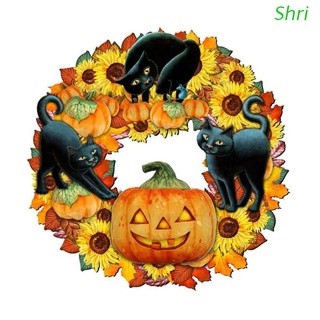 Shri Grinalda Floral duradera Para decoración De fiesta De Halloween/Halloween/Uso al aire libre/duradero/ligero/Fácil De limpiar