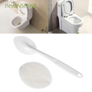insunshine wc accesorio cepillo de limpieza de inodoro limpiador de piso esponja reemplazable mango largo herramientas de lavado de plástico hogar cuarto de baño suministro higiénico