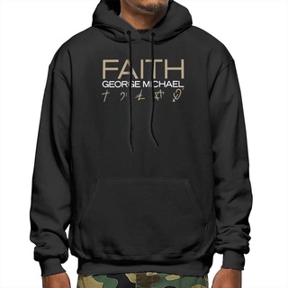 The Last Fashion Faith George All-Match hombres Outwear Michael gran tamaño sudadera con capucha de los hombres con capucha