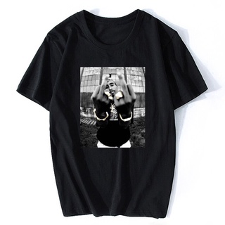 2Pac Tupac Shakur Casual Street Wear Mens Moda Hiphop Rap Star Cool Camiseta De Manga Corta Algodón Vintage