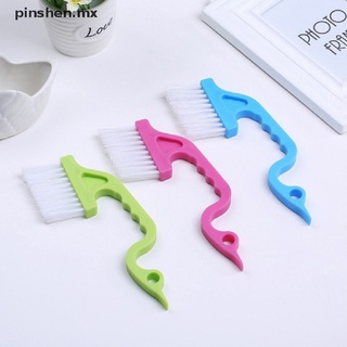 PINSHEN Hand-held Groove Gap Cleaning Brush Door Window Track Kitchen Cleaning Brushes .