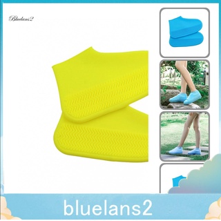blue2 protectores de zapatos ecológicos para niños, reutilizables, para día lluvioso