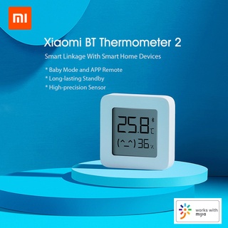 4pcs Xiaomi BT Thermometer 2 Wireless Smart Electric Digital Hygrometer Humidity Sensor Work with Mijia APP