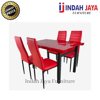 Mesa de comedor 4 silla Toppan - hermosos muebles Jaya