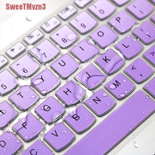[SweeTM] Protector de teclado para portátil de 15,6 pulgadas para Lenovo IdeaPad330C 320 impermeable MMY