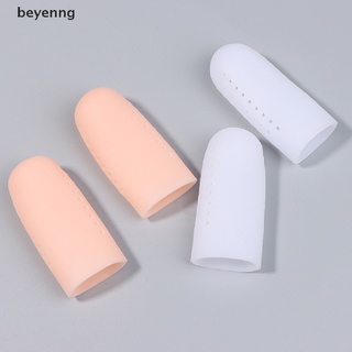 beyenng - protector de dedo del pie grande (2 unidades, tubo de silicona transpirable con separadores del dedo del pie) mx