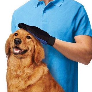 [hp] cepillo de baño para perros/masaje limpio para mascotas/gatos/guantes de gel de depilación de belleza (8)