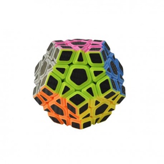 Cubo Rubik 3x3 Megaminx Moyu Meilong Fibra Carbono Cobra