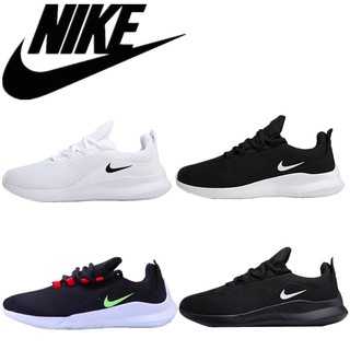 [Penghantaran ekspres] Nike VIALE 5 mujeres&ladies zapatillas de deporte coreano correr casual deporte plano escuela kasut zapatos blanco/negro/gris/naranja 36-44