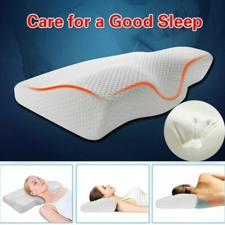 OutFlety Soft Memory Foam Pillow Contour Pillow Sleep Care Support Pillow Head Pillow Neck X7J2