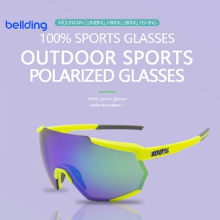 Bellding 100% 116 gafas de ciclismo ventiladas Anti-UV ajustable Anti-UV gafas de seguridad para surf
