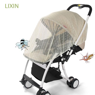 LIXIN Infants suministros mosquitera bebé Buggy cuna red de protección de bebé Universal lindo malla delicada llegada cochecito cochecito red/Multicolor