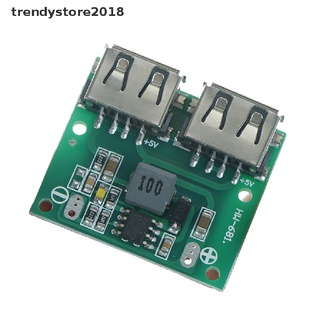 Trendystore2018 9V 12V 24V to 5V DC-DC Step Down Charger Power Module Dual USB Output Buck Board MX