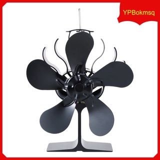 Heat Powered Stove Fan Saving Fuel Efficiently Eco Friendly and Efficient Wood Stove Fan for Wood,Log Burner,Fireplace
