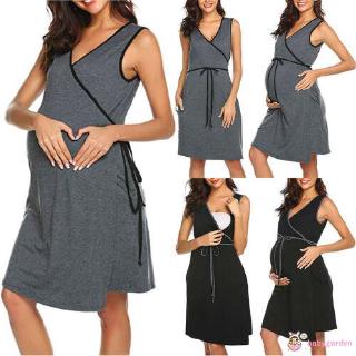 Vestidos de lactancia materna para mujeres de verano para mujeres embarazadas