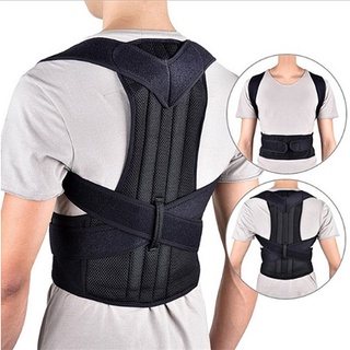 soporte de espalda transpirable chaleco para mujeres hombres corrector postura superior hombro corrector