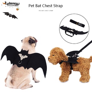 tlan alas de murciélago para mascotas perro gato disfraces de halloween cosplay ropa divertida vestir. (1)