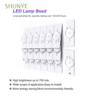 SHUNYE LED Driver SMD Lamp Beads Accessories LED light Optical Lens 6V/3V 32-65 inch Constant Current Light strip TV Repair