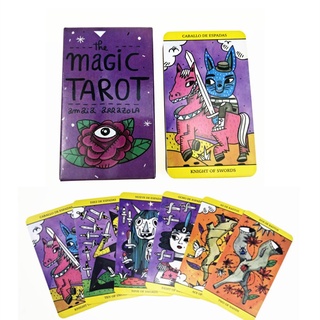 78 unids/set The Magic Tarot juego de cartas todo inglés