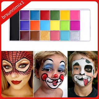 Pintura Corporal Facial/Escenografía/Teatro/Maquillaje/Pigmento Fiesta De Halloween