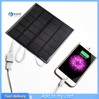 brand 6V 3W 600MA Power Bank Solar Panel USB Travel Battery Charger for Mobile Phone
