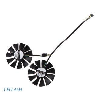 Cellash 75MM PLD08010S12HH 0.35A Cooler Fan For MSI GTX Graphics Video Card Cooling Fan