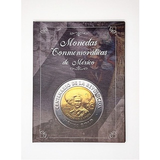 Álbum Para Monedas Conmemorativas $5 Y Billetes Centenario de la Revolución y Bicentenario de la Independencia de México (4)