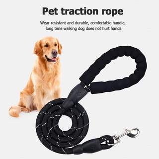 correa digital reflectante grande para perros/cuerda de poliéster para perros/mascotas/correr/correr