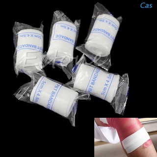Cas 5Pcs Pro elástico adhesivo elástico vendaje gasa por el rollo Clean Medical