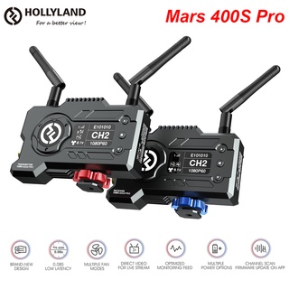 Hollyland Mars 400S Pro Wireless Transmission System Image SDI Video Transmitter Receiver 1080P for Video Photograph Gimbal