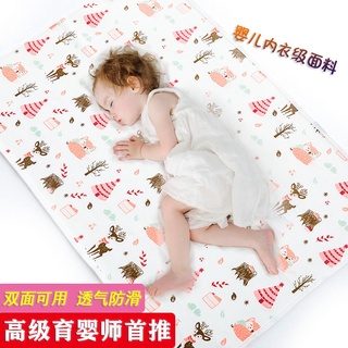 Clase a algodón puro pañal de bebé impermeable lavable grande de doble cara antideslizante transpirable recién nacido 10 10