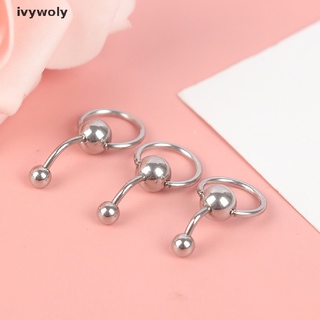 Ivywoly 1PCS New Stainless Steel Sexy Belly Piercing Belly Button Rings Body Jewelry MX
