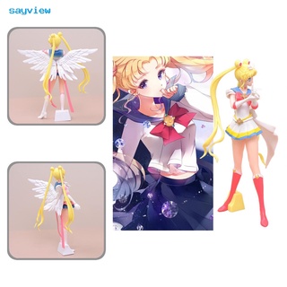 sayview micro decoración sailor moon anime figuras coleccionables anime modelo de juguete sailor moon color vibrante para decoración (1)