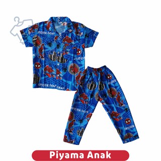 Spiderman personaje camisones infantiles/pijamas