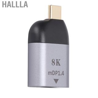 Hallla USB C Tipo A Mini DP DisplayPort 4K @ 60HZ Convertidor Adaptador