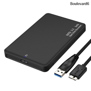boulevard USB 3.0 2.5 pulgadas SATA HDD SSD caja de disco duro externo caja para PC