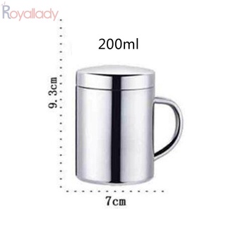 260/500ml taza de café cerveza taza de té plata casa con tapa de acero inoxidable (8)
