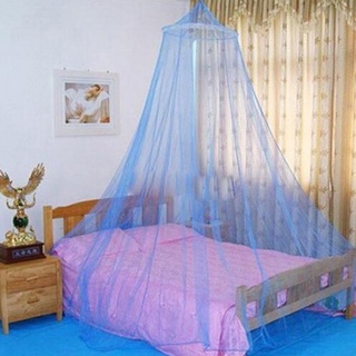 Cortina redonda de encaje redondo para cama, cúpula, mosquitera, mosquitera, dormitorio