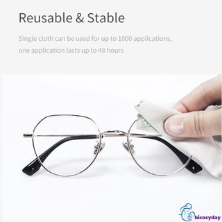 New type anti-fog glasses cloth Reusable Cleaning Wipes Eyewear hicosydayh