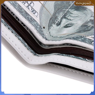 [xmagkped] cartera de lona Bi-Fold Mighty banco de papel nota dinero bolsa de dólares