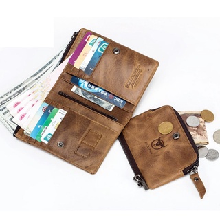 013Retro Style Purse Leather Wallet Men Hasp Wallet Fashion Male Short Wallet